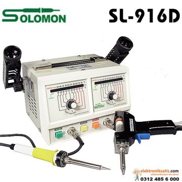 Solomon SL-916D Lehimleme ve Sökme İstasyonu