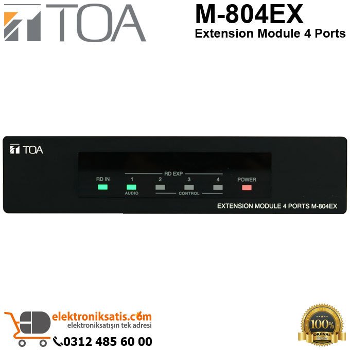 TOA M-804EX Extension Module 4 Ports