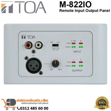 TOA M-822IO Remote Input Output Panel