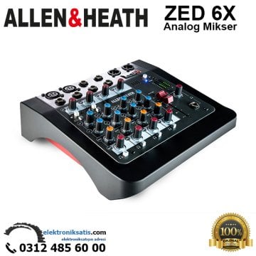 Allen Heath ZED 6X Kompakt Analog Mikser