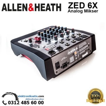 Allen Heath ZED 6X Kompakt Analog Mikser