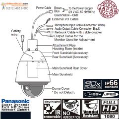 Panasonic WV-SW598 Dome Network Kamera