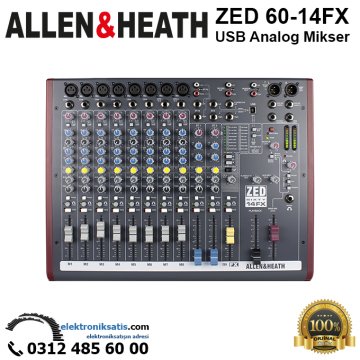 Allen Heath ZED 60-14FX 8 Kanal Deck Mikser