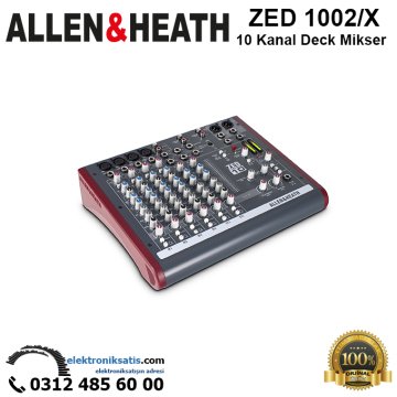 Allen Heath ZED 1002/X 10 Kanal Deck Mikser