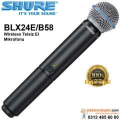 Shure BLX24E/B58 Wireless Telsiz El Mikrofonu