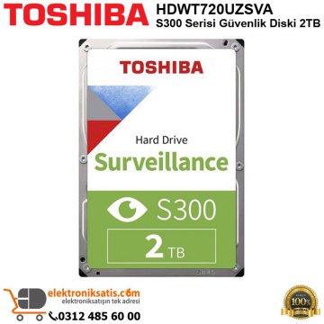 Toshiba HDWT720UZSVA S300 Serisi Güvenlik Diski 2TB