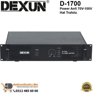 DEXUN D-1700 Power Anfi 70V-100V Hat Trafolu
