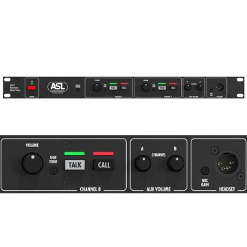 ASL BS-217 2 Kanal intercom Merkez Ünitesi