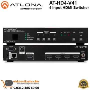 Atlona AT-HD4-V41 4 input HDMI Switcher