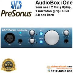 PRESONUS AudioBox iOne USB Ses Kartı