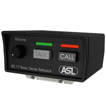 ASL BS-17 Tek Kanal intercom Beltpack Ünitesi