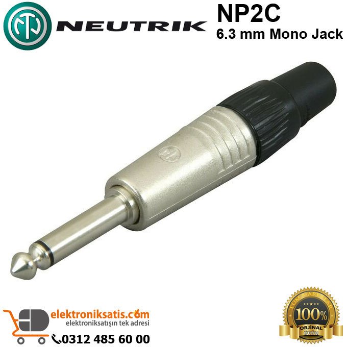 Neutrik NP2C Mono Jack
