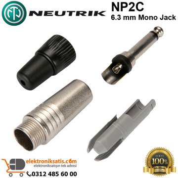 Neutrik NP2C Mono Jack