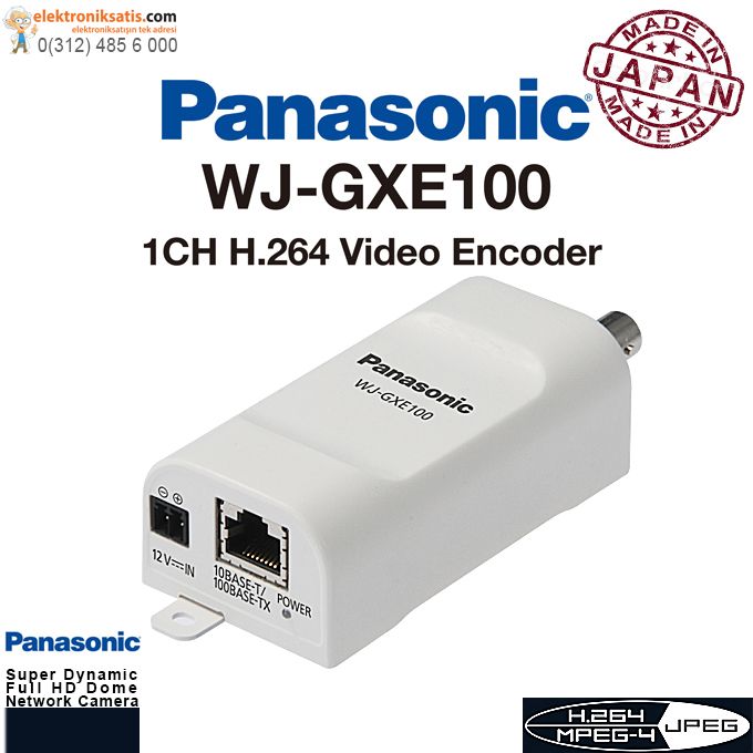 Panasonic WJ-GXE100 Video Encoder