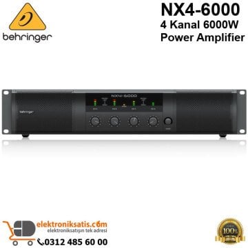 Behringer NX4-6000 4 Kanal 6000W Power Amplifier