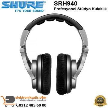 Shure SRH940 Profesyonel Stüdyo Kulaklık