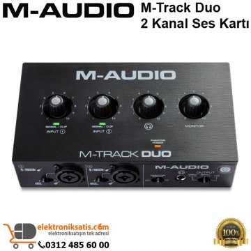 M-AUDIO M-Track Duo 2 Kanal Ses Kartı