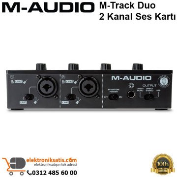 M-AUDIO M-Track Duo 2 Kanal Ses Kartı