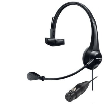 Shure BRH31M Tek Taraflı Broadcast Headset