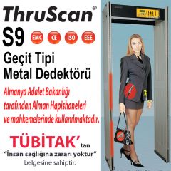 ThruScan S9 Geçit Tipi Metal Dedektörü