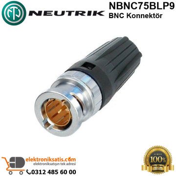 Neutrik NBNC75BLP9 BNC Konnektör