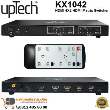 upTech KX1042 HDMI 4X2 HDMI Matrix Switcher