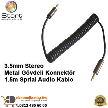 Start Avl-02 Mini Stereo Spiral Kablo 1.5 Metre