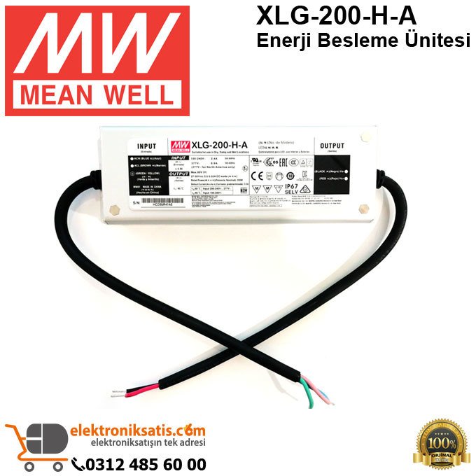 Mean Well XLG-200-H-A Enerji Besleme Ünitesi