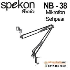 Spekon NB-38 Stüdyo Mikrofon Sehpası