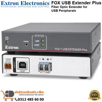 Extron FOX USB Extender Plus Fiber Optic Extender for USB Peripherals