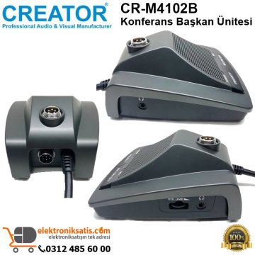 Creator CR-M4102B Konferans Başkan Ünitesi