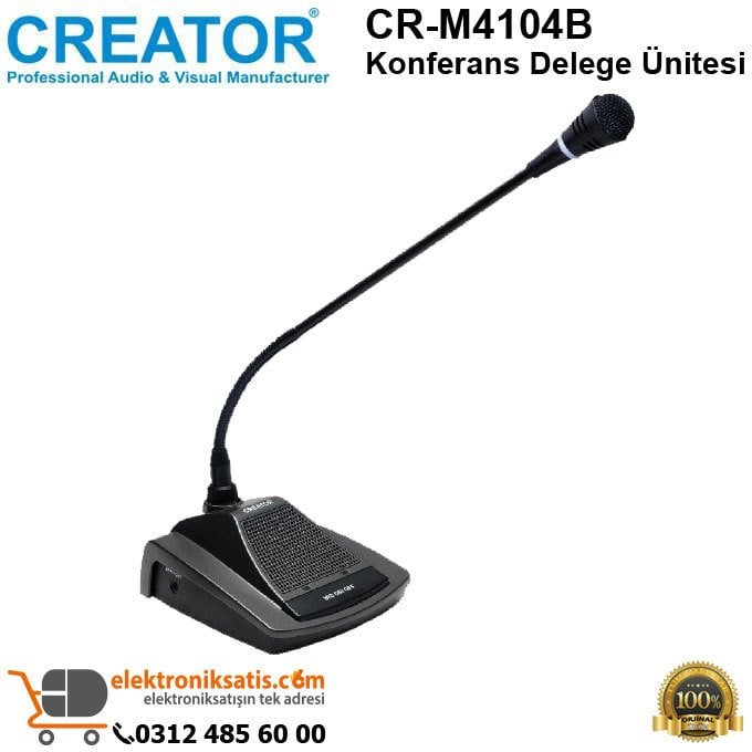 Creator CR-M4104B Konferans Delege Ünitesi