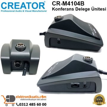 Creator CR-M4104B Konferans Delege Ünitesi