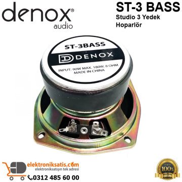 Denox ST-3 BASS Studio 3 Yedek Hoparlör