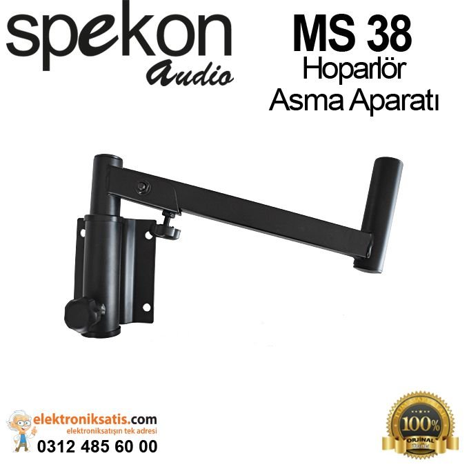 Spekon MS 38 Duvar Hoparlörü Askı Aparatı