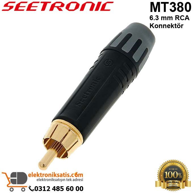 Seetronic MT380 RCA Konnektör