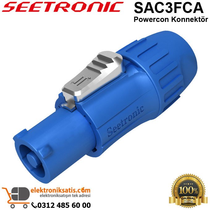 Seetronic SAC3FCA Powercon Konnektör
