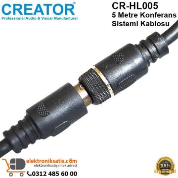 Creator CR-HL005 5 Metre Konferans Sistemi Kablosu