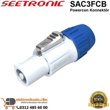 Seetronic SAC3FCB Powercon Konnektör