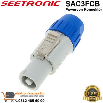 Seetronic SAC3FCB Powercon Konnektör