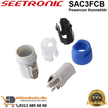 Seetronic SAC3FCB Powercon Konnektör