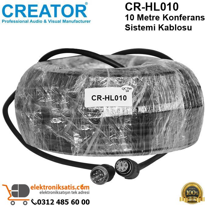 Creator CR-HL010 10 Metre Konferans Sistemi Kablosu