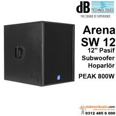 dB technologies Arena SW12 Pasif Subwoofer Hoparlör