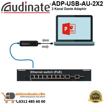 Audinate ADP-USB-AU-2X2 2 Kanal Dante Adaptör
