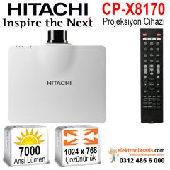 Hitachi CP-X8170 7000 Ansi Lümen Projeksiyon Cihazı