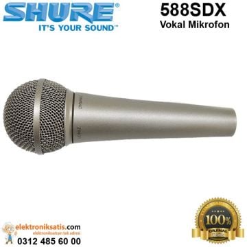 Shure 588SDX Dinamik Vokal Mikrofon