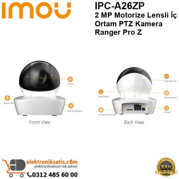 Imou IPC-A26ZP 2 MP Motorize Lensli İç Ortam PTZ Kamera Ranger Pro Z