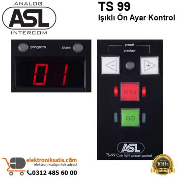 ASL TS 99 Cue Light Preset Control