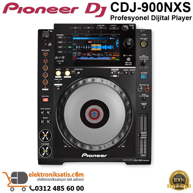 Pioneer Dj CDJ-900NXS Profesyonel Dijital Player