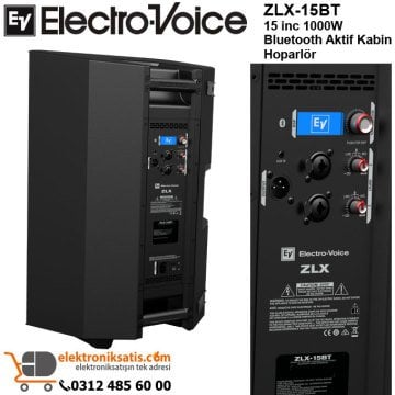 Electovioce ZLX-15BT 15 inc 1000W Bluetooth Aktif Kabin Hoparlör